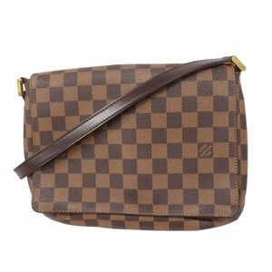 Louis Vuitton Tango Brown Slap Damier s Ebene Long Shoulder Musette Bag